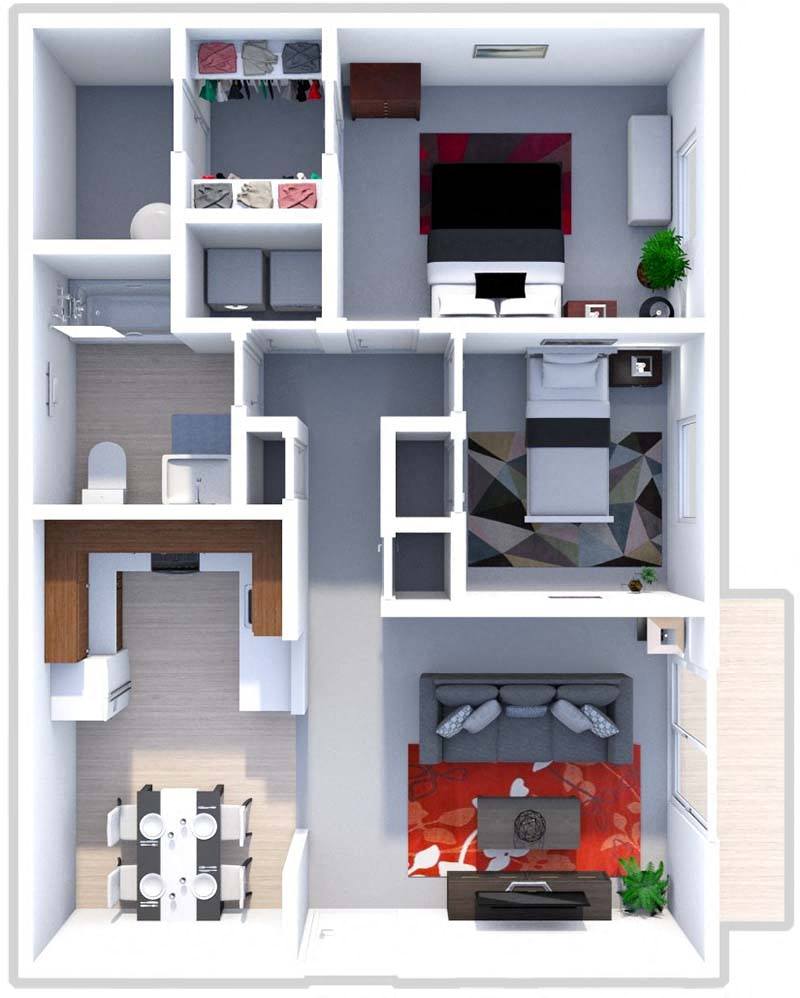 The Spruce floor plan